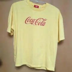 Coca-Cola コカ・コーラ Tシャツ イエロー Lサイズのサムネイル