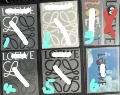 ロゴアイロンシート大小セット