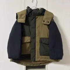 【美品】BREEZE ウォッシャブルダウンジャケット アウター　110cm