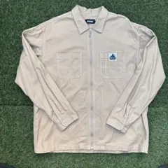 XLARGE ジップアップジャケット ベージュ L