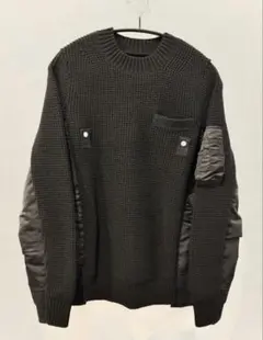 sacai サカイ ドッキングニット MA1 プルオーバーのサムネイル