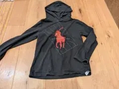 Polo Ralph Lauren 黒薄手パーカー 150cm