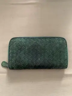 本日限定☆希少✨BOTTEGA VENETA 長財布 パイソン イントレチャート ボッテガヴェネタ 長財布 ラウンドファスナー パイソン 蛇革