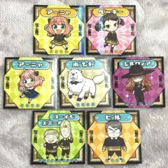 SPY×FAMILY 食玩 でふぉキャラ！シールグミ ステッカー7枚セット