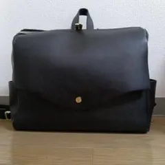 Legato Largo かるいかばん 横型　リュック　ブラック　黒