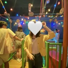 ZARA イエロー 半袖カーディガン M