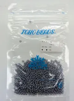TOHO蔵出しビーズ　3mmマガ玉ビーズNo.455 ラベンダー色　20g