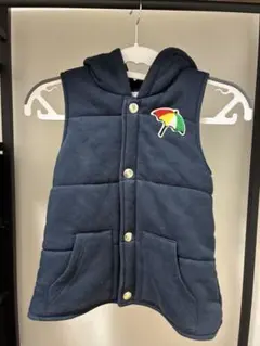 Arnold Palmer キッズ ダウンベスト ネイビー 115cm