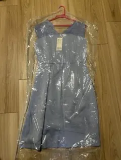 anysis パーティードレス　ノースリーブ　水色