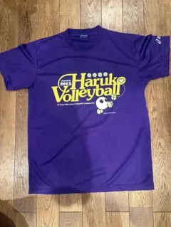 asics 春高バレー 2013 Tシャツ パープル Mのサムネイル