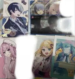 プロセカ　エピカ　バースデー　箔押し　青柳冬弥