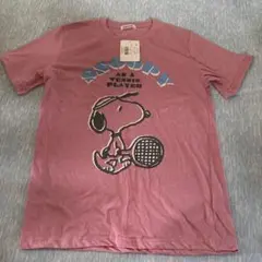 新品】Peanuts スヌーピー Tシャツ M テニスのサムネイル