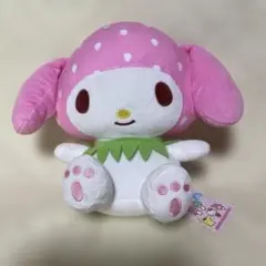 d*4様 マイメロディ いちご帽子 ぬいぐるみ 2020年 - メルカリ