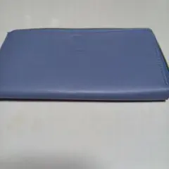 moz 整理上手な牛革長財布 sky blue ブルー　パープル　レザー　モズのサムネイル