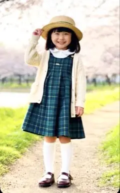 【極美品】 【ミキハウス】(100cm)ワンピース