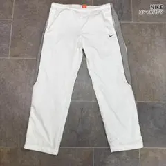 NIKE ナイロンパンツ ホワイト メンズ