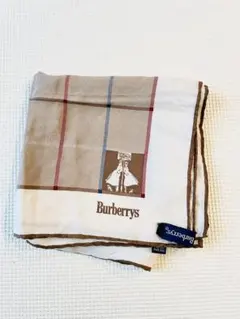 Burberrys チェック柄 スカーフ 約70cm x 70cm