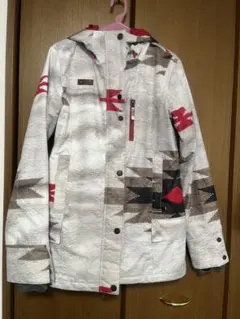 ROXY スノーボードウェア Sサイズ 幾何学模様