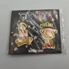 ONE PIECE ピンバッジセット ルフィ チョッパー 週刊少年ジャンプ
