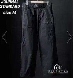 24SS ジャーナルスタンダード グルカパンツ カーゴパンツ ワイド 黒 M