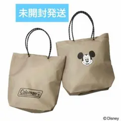 オトナミューズ　7月号付録 コールマン　ディズニー 両A面トートバッグのサムネイル