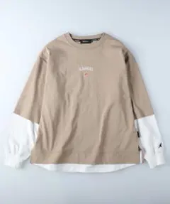 tシャツ 「KANGOL」レイヤード長袖Ｔシャツ レディース