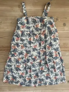 ユニクロ PAUL & JOE 花柄 てんとう虫 ノースリーブワンピース 130