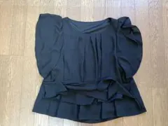 パンツドレス ブラック