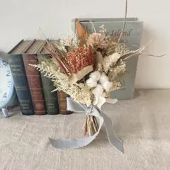 ボタニカル　シンプル　スワッグ　ドライフラワー