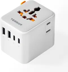 【6台同時充電可】海外 変換プラグ 150カ国以上に対応 旅行用マルチ変換プラグ