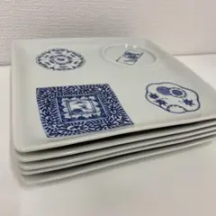 伊万里焼 畑萬陶苑 手まり 隅切り小皿 5柄 計5枚セット☆ - メルカリ