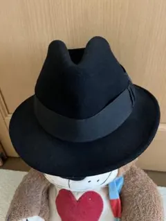 ハット　ブラック　57.5cm 調整可能機能付き