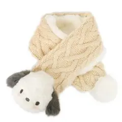 鈴 プロフ必読様ご専用【未使用タグ付き】サンリオ ポチャッコ ニットマフラー