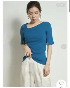 LILY BROWN リブニットトップスのサムネイル