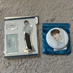 SEVENTEEN CAFE 2024 ドギョム 缶バッジ アクスタ セット