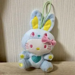 ハローキティ　カラフルバニー　ぬいぐるみ　マクドナルド コラボ　ハッピーセット