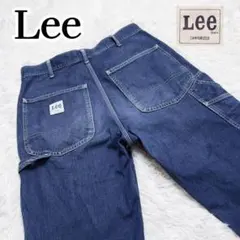 Lee ペインターパンツ M相当 古着 インディゴブルー デニム メンズ ワーク