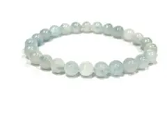 アクアマリンシリカ ブレスレット 天然石 パワーストーン