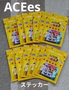 LOOK meets ACEes オリジナルステッカー 12枚セット