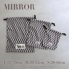 【新品未開封】Semon Apartment 巾着3点セット　セモン　semon