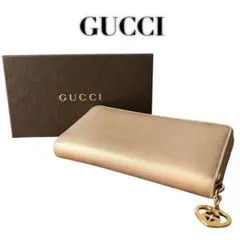 GUCCI グッチ 308005 ラブリーライン ラウンドファスナー 長財布