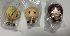 進撃の巨人 一番くじ G賞 ちょこのっこフィギュア　3点セット