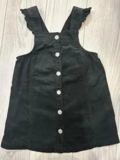 美品　baby GAP 黒 ジャンバースカート 100cm