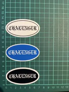 ★3枚セット★耐水ステッカー チャレンジャー オールドイングリッシュ