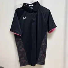 ヨネックス　メンズ　黒　バドミントン　テニス　卓球　ピンク　ユニフォーム