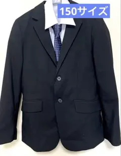 ❤️ フォーマルスーツ黒、白シャツ、ネクタイセット