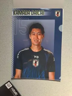 ［希少］日本代表　鎌田大地サイン入りユニフォーム Kemari87 KISHISPO / アディダス サッカー日本代表 2024 ホーム