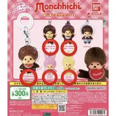 モンチッチめじるしアクセサリー2 セミコンプリート