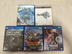 PS4 PS5 ソフト 3本セット まとめ売り - メルカリ
