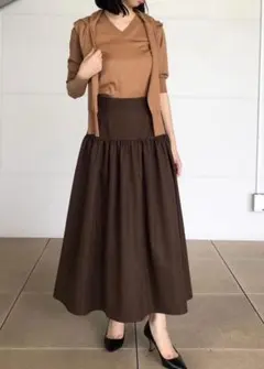 HERNO テクノタフタスカート パウダーピンク 38 - メルカリ